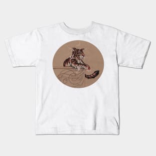 Fairy Tiger - all about the ear tufts Kids T-Shirt